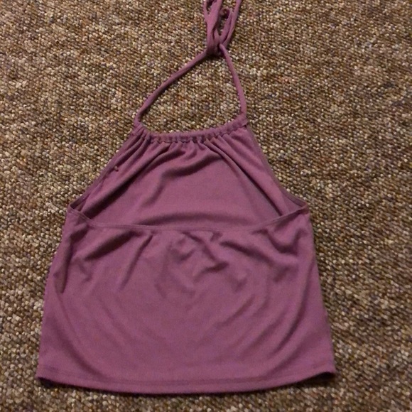 Urban outfitters purple halter crop top - Picture 2 of 4